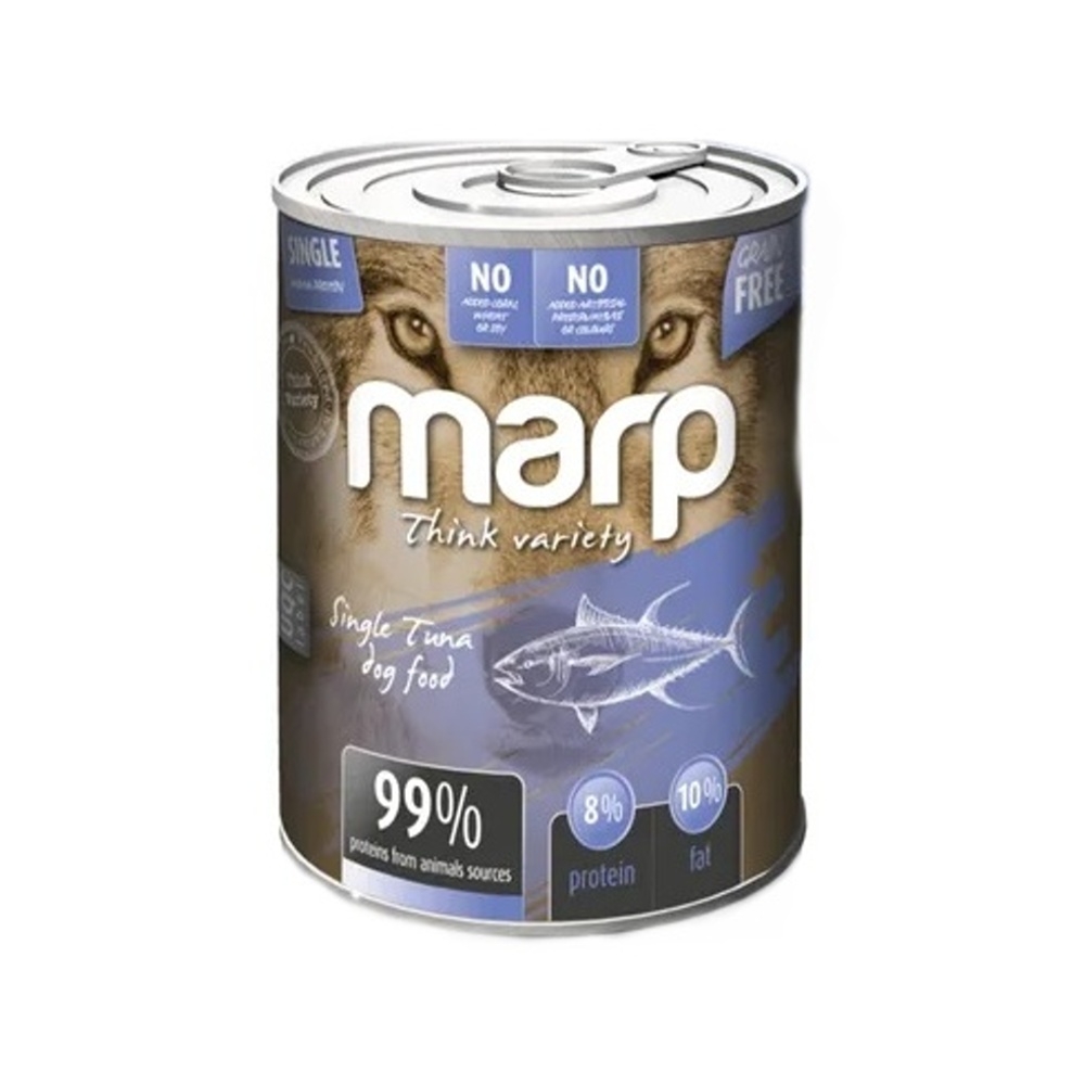 Krmiva a doplňky stravy - Konzerva MARP Variety Single tuňák 400g