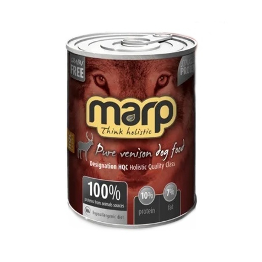 Krmiva a doplňky stravy - Konzerva MARP zvěřina 400g