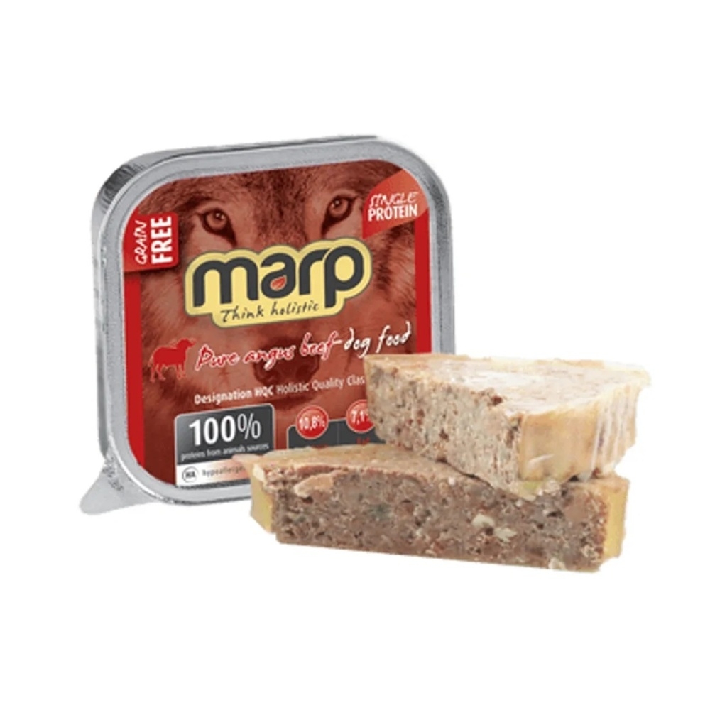 Krmiva a doplňky stravy - Konzerva vanička MARP hovězí 100g