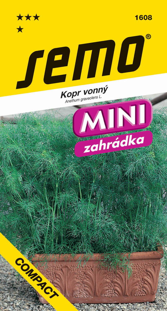 Osivo zeleniny - Kopr Compact MINI