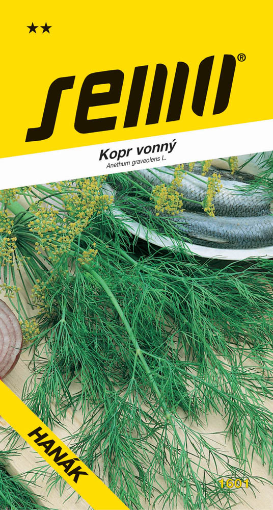 Osivo zeleniny - Kopr Hanák