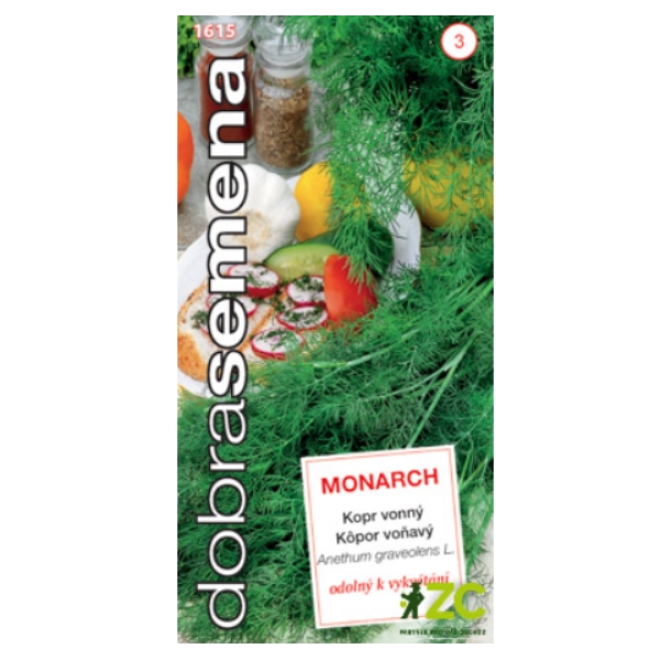 Osivo bylinek - Kopr MONARCH (DS)