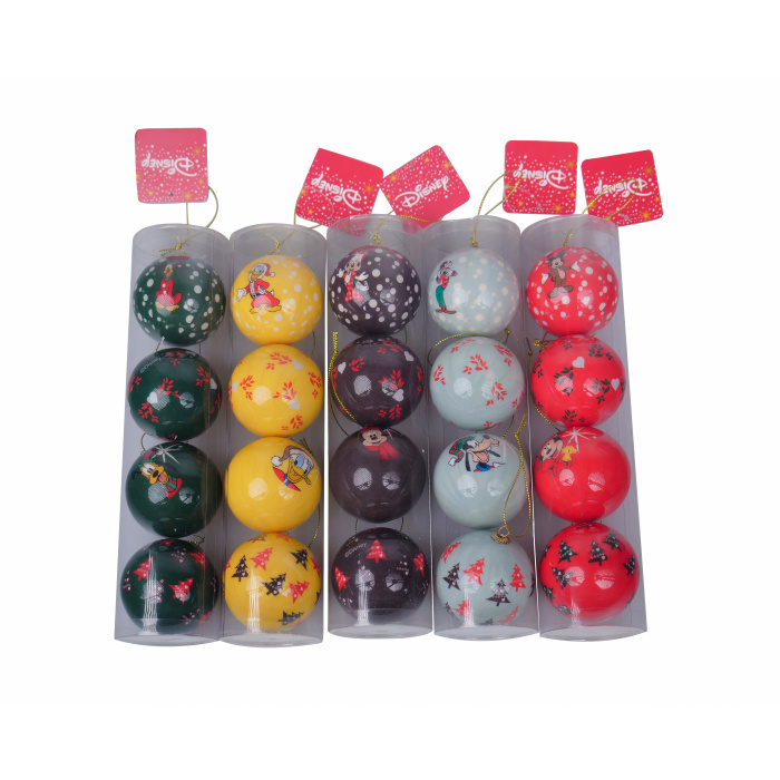 Koule plastová Disney kamarádi 6cm mix 4ks