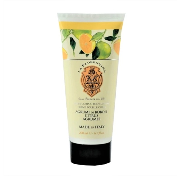 Dekorace - Krém tělový přírodní La Florentina Citrus Boboli 200ml