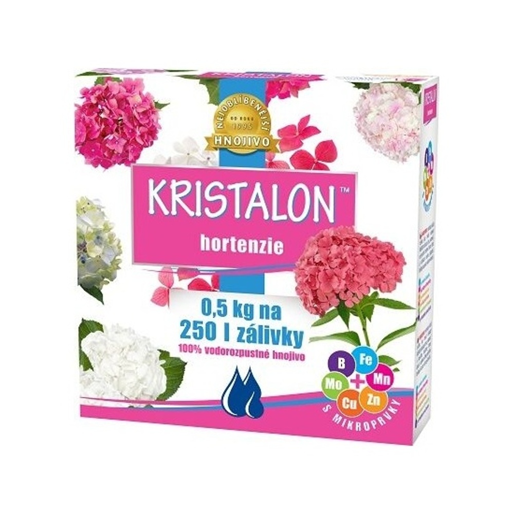 Krystalická hnojiva - Kristalon hortenzie 0,5kg