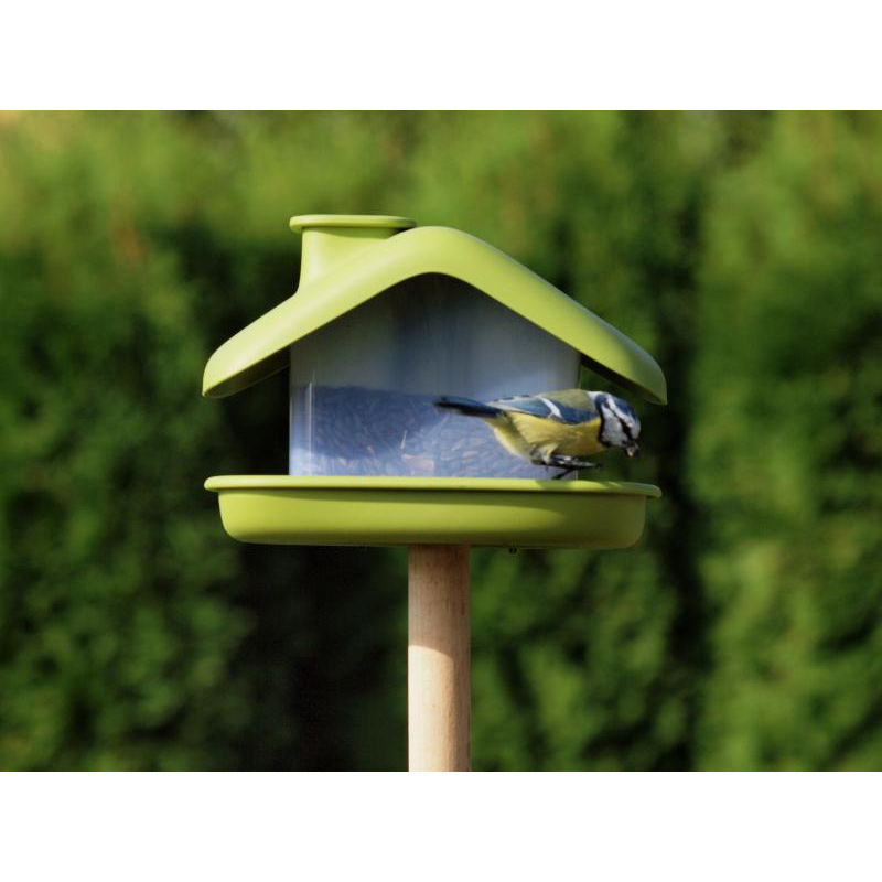 Krmítko závěsné domek zelený-0