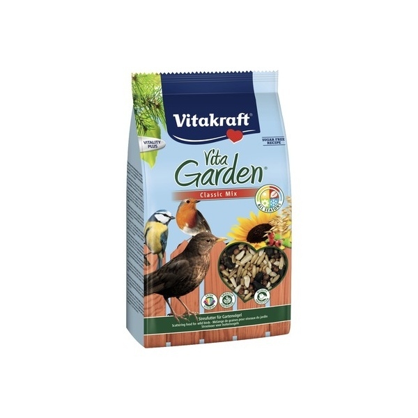 Krmítka, budky, domečky - Krmivo pro ptáky celoroční Classic VITA GARDEN 1kg