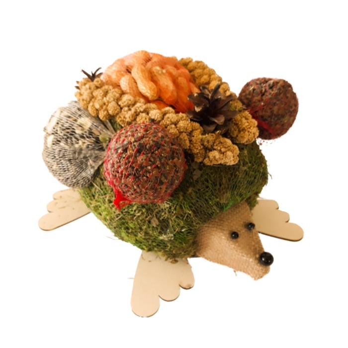 Krmítka, budky, domečky - Krmná kachna pro ptactvo 30cm