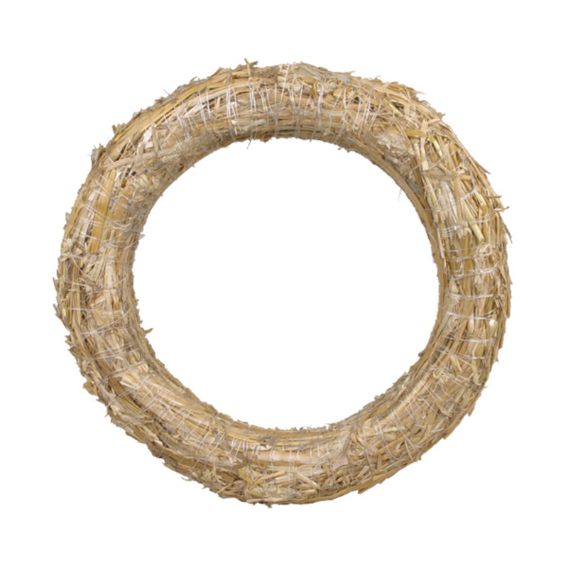Podklady, aranžérské hmoty - Kroužek slaměný průměr 20cm