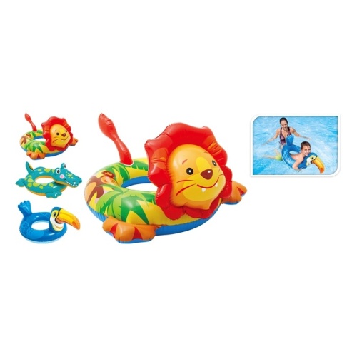 Dětské zboží - Kruh nafukovací zvíře INTEX  mix 66-72cm