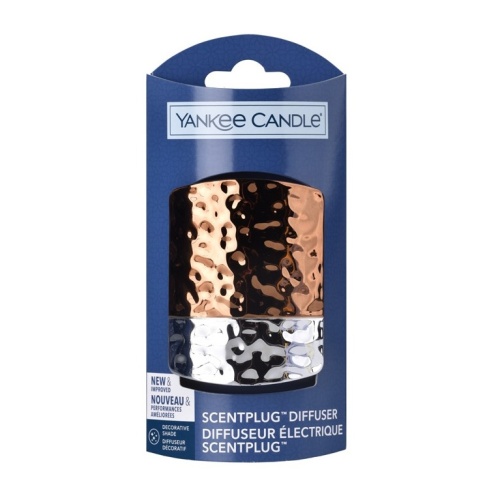 Bytové vůně Yankee Candle - Kryt YANKEE CANDLE Hammered Cooper&Silver