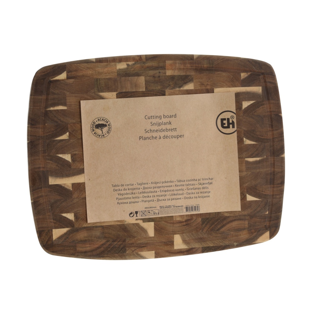 Prkénka - Kuchyňské hranaté dřevěné prkénko 46x36cm