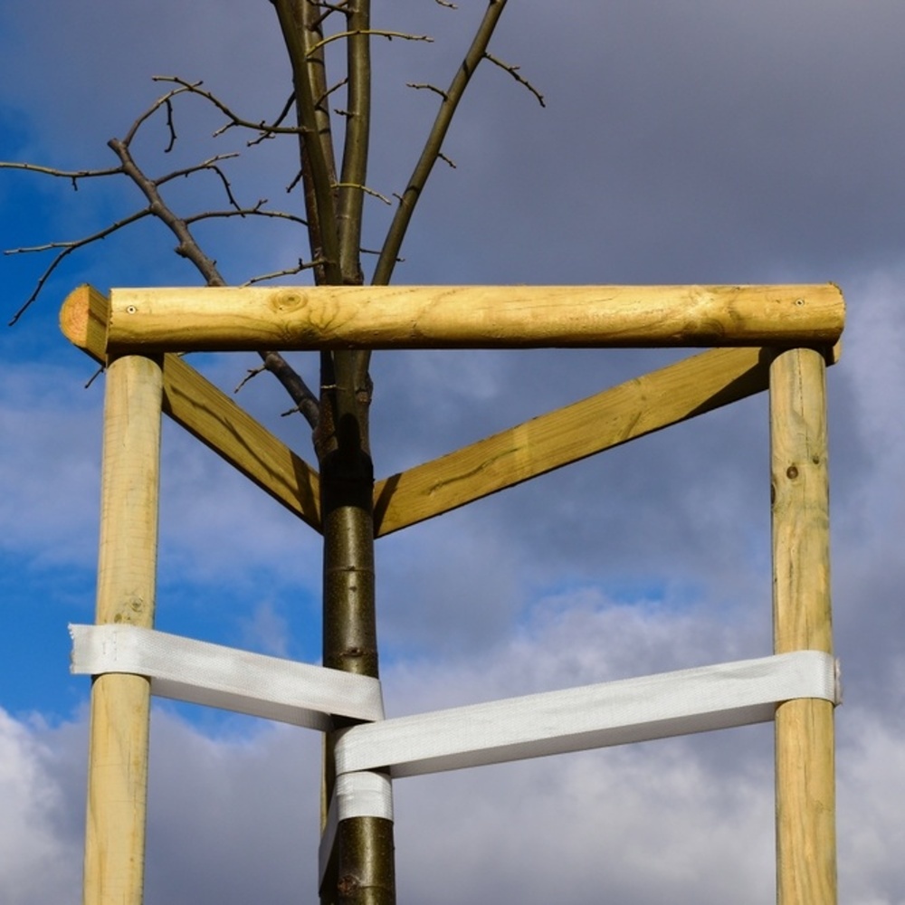 Kůl půlený přírodní 250/7cm-0