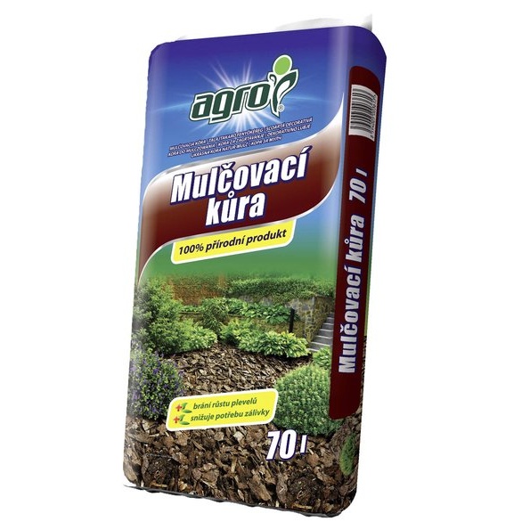 Substráty a mulče - Kůra mulčovací 70 l