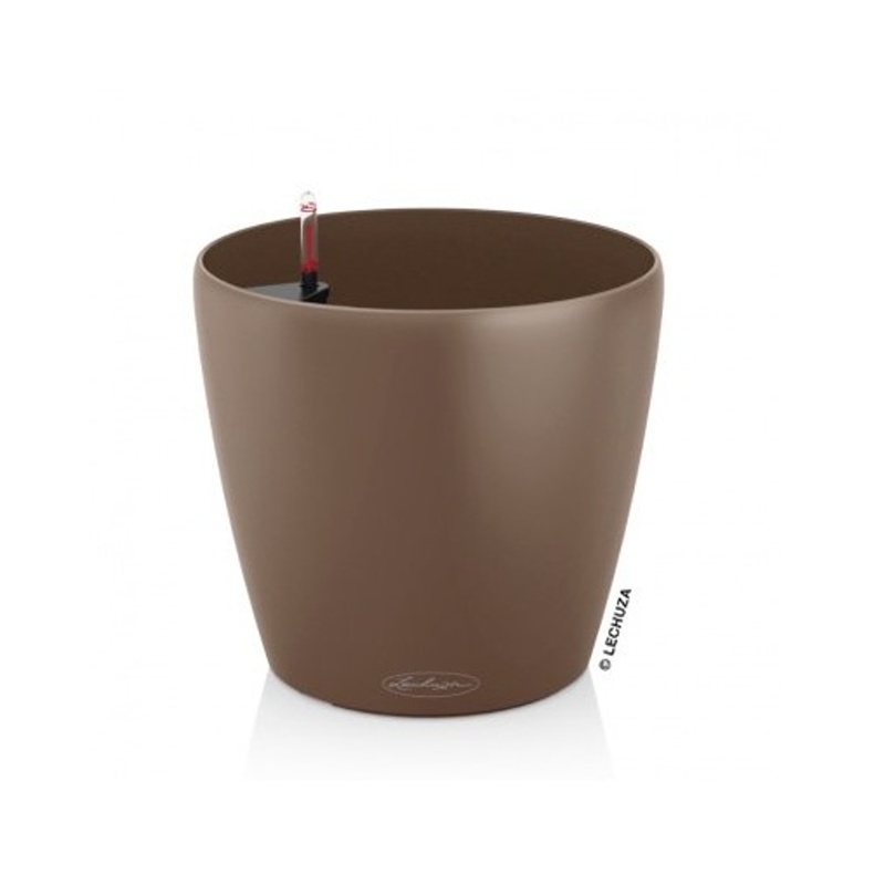 Květináče - Květináč CLASSICO Color 43 komplet set ořechová 43cm