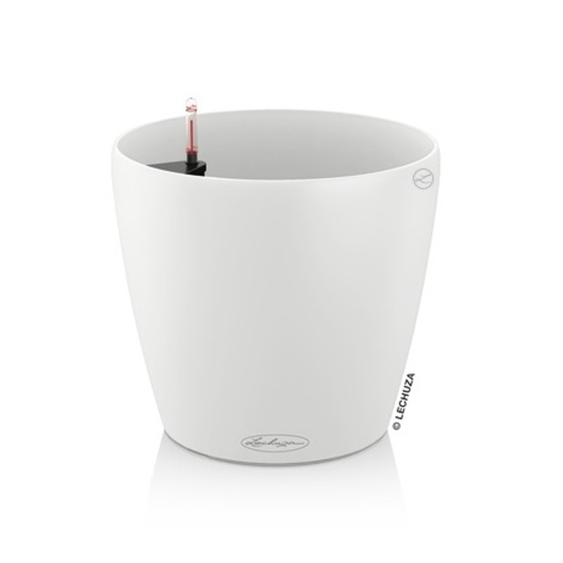 Květináče - Květináč CLASSICO Color komplet set bílá 28cm