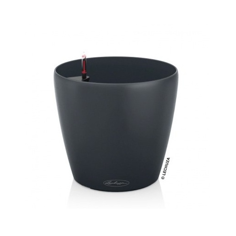 Květináče - Květináč CLASSICO Color komplet set břidlicová 21cm