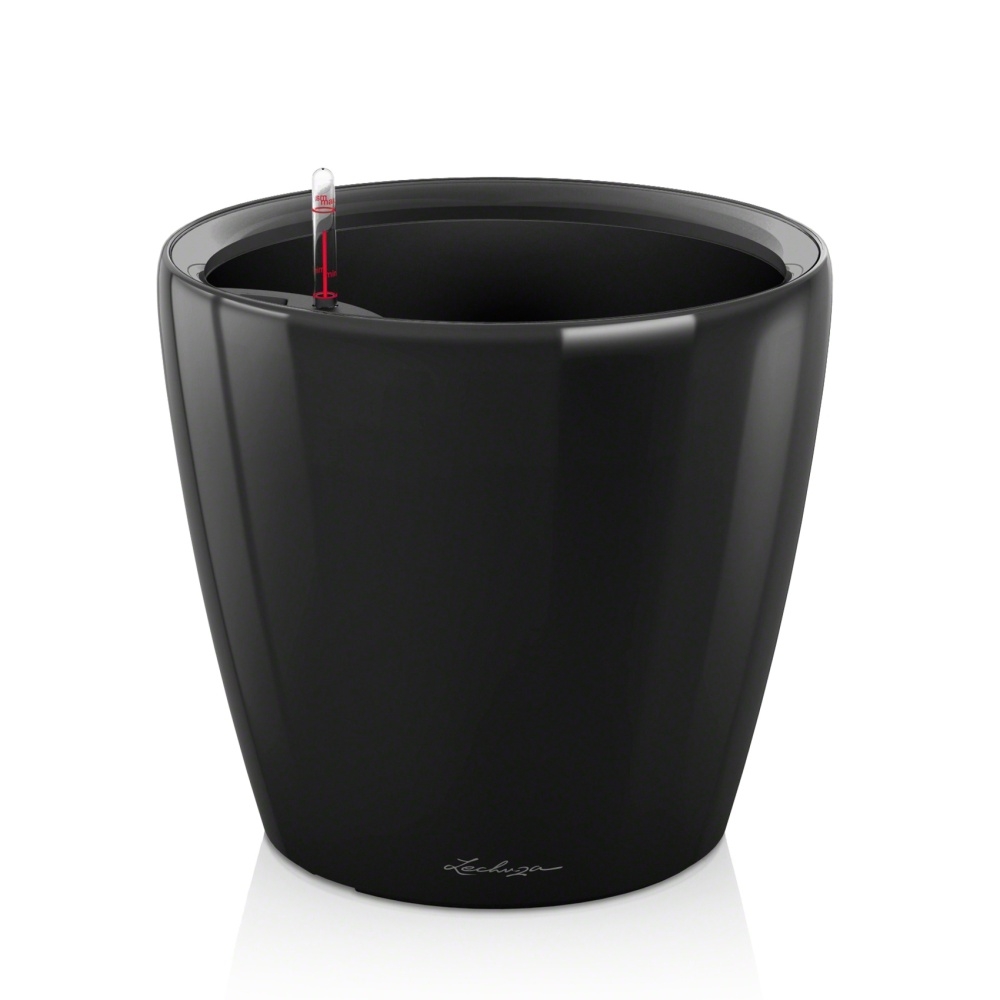 Květináče - Květináč CLASSICO LS komplet set 21cm černá