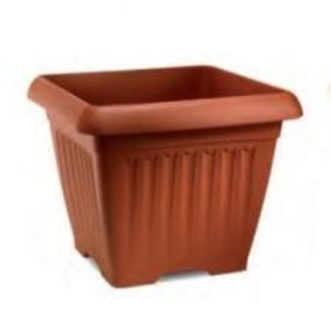 Plastové květináče - Květináč Corfu hranatý 40cm