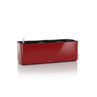 Květináče - Květináč CUBE Glossy Triple komplet set červená 40cm