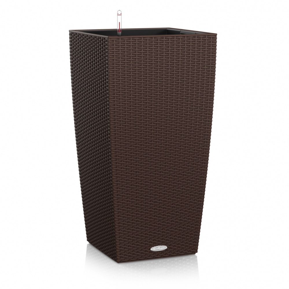 Květináče - Květináč CUBICO Cottage komplet set 40cm moka