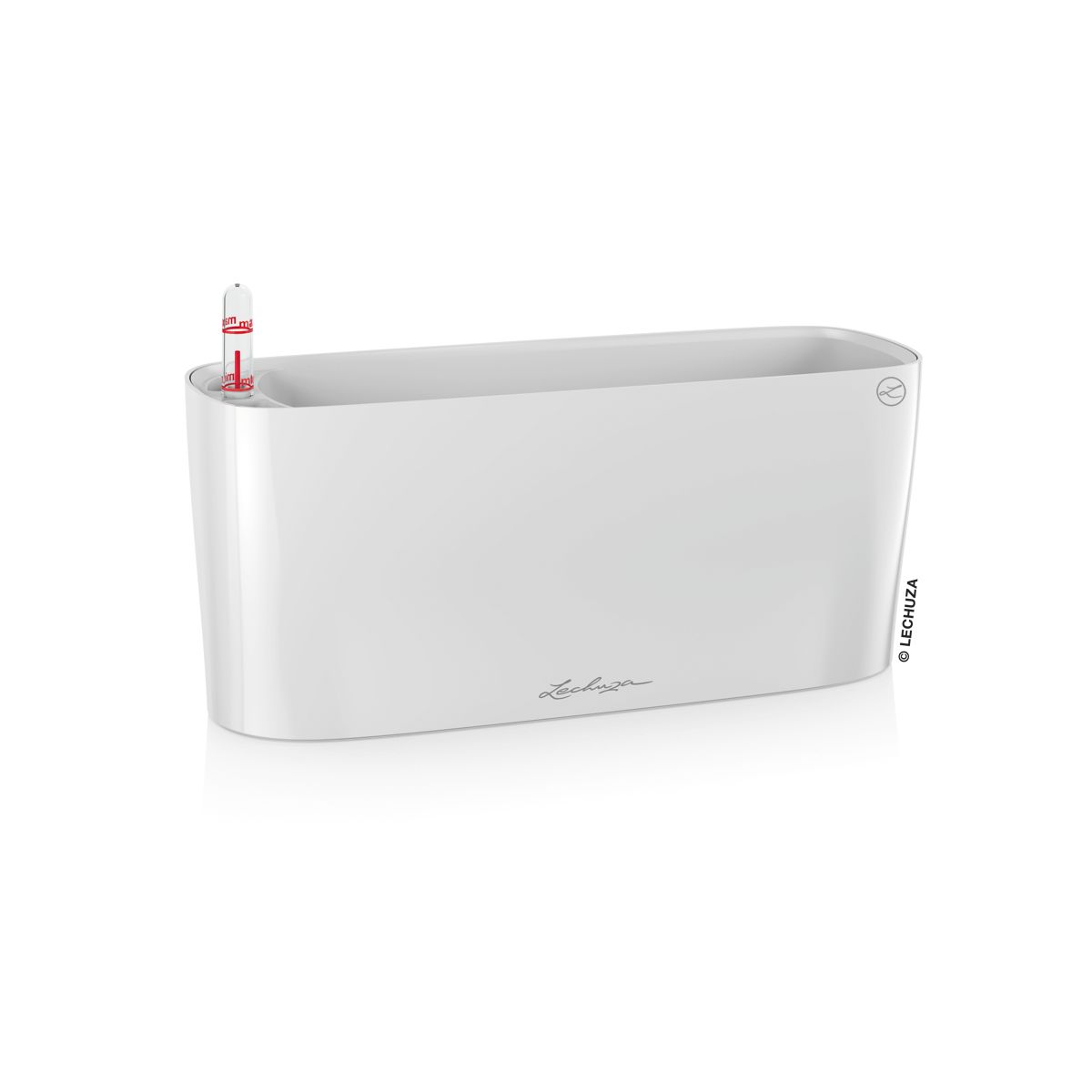 Květináče - Květináč DELTA 10 ovál bílá