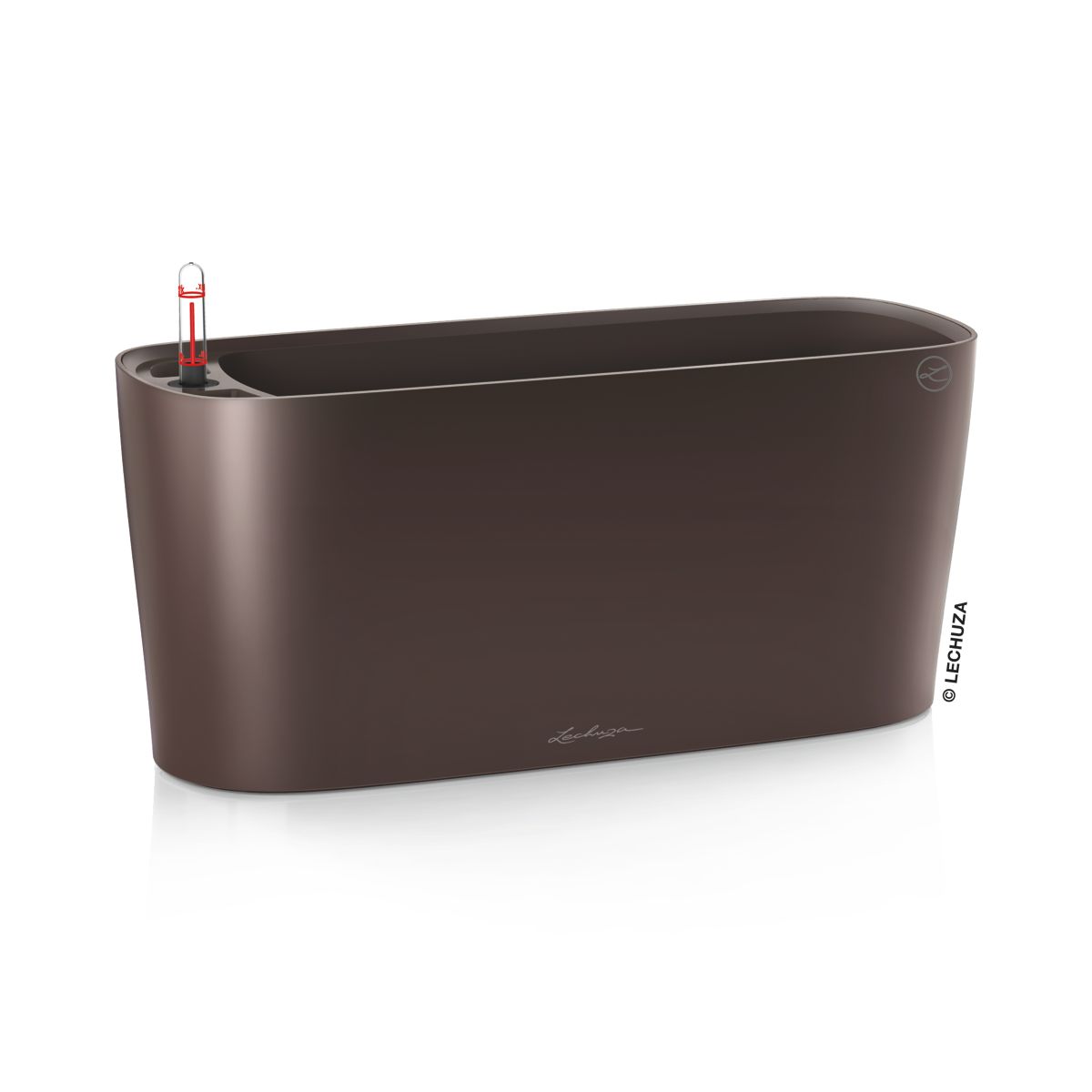 Květináče - Květináč DELTA 20 ovál espresso