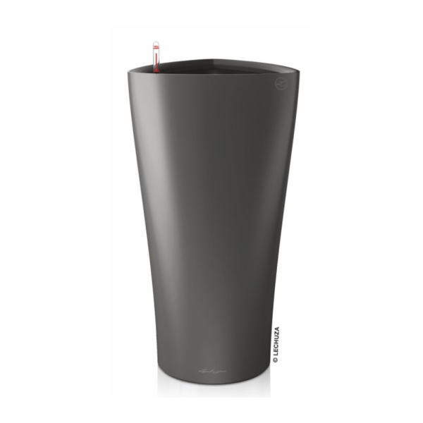 Květináč DELTA komplet set 40cm antracit-0