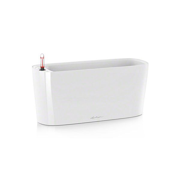 Květináče - Květináč DELTA OVAL 20 komplet set bílá