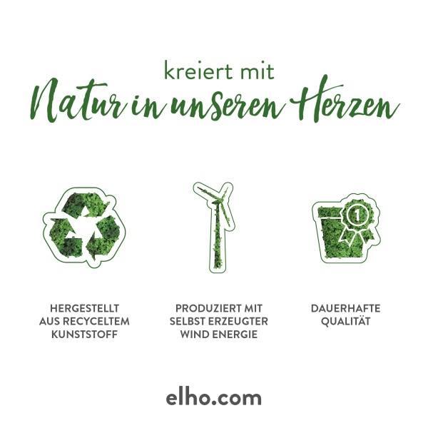 Květináč Elho samozavlažovací Greensense Aqua Care Round charcoal grey 35cm-0