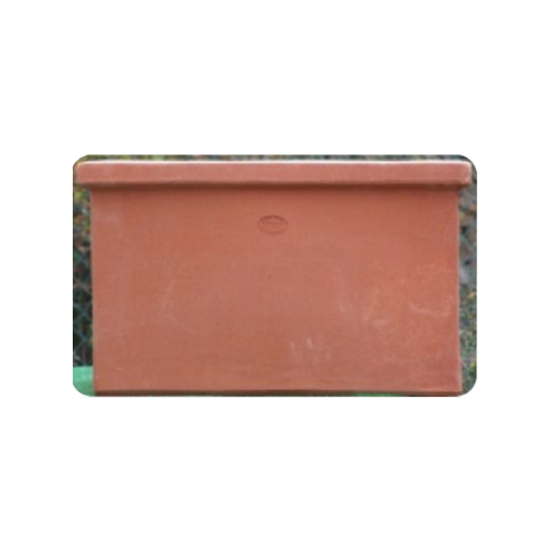 Italská venkovní keramika - Květináč hranatý Casetta Con Orlo keramika75x30cm