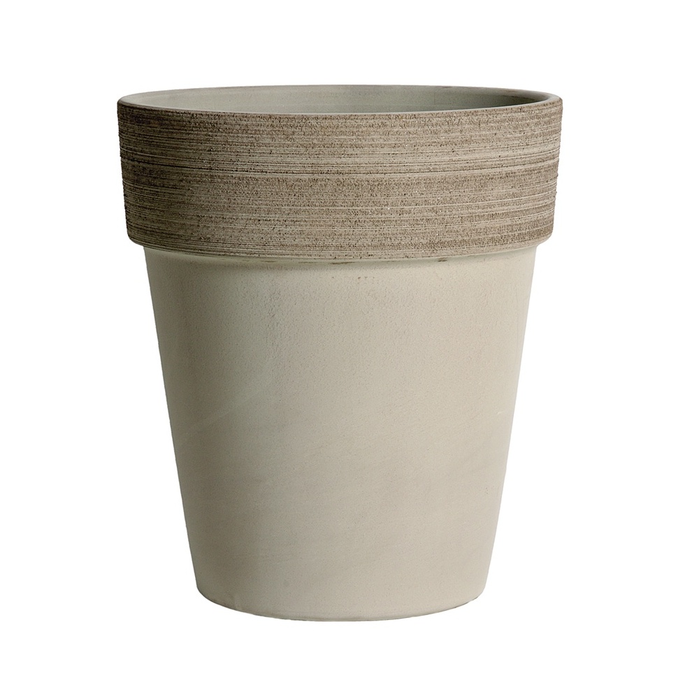 Květináče - Květináč keramický Alto Vulcano Graffiato 31cm