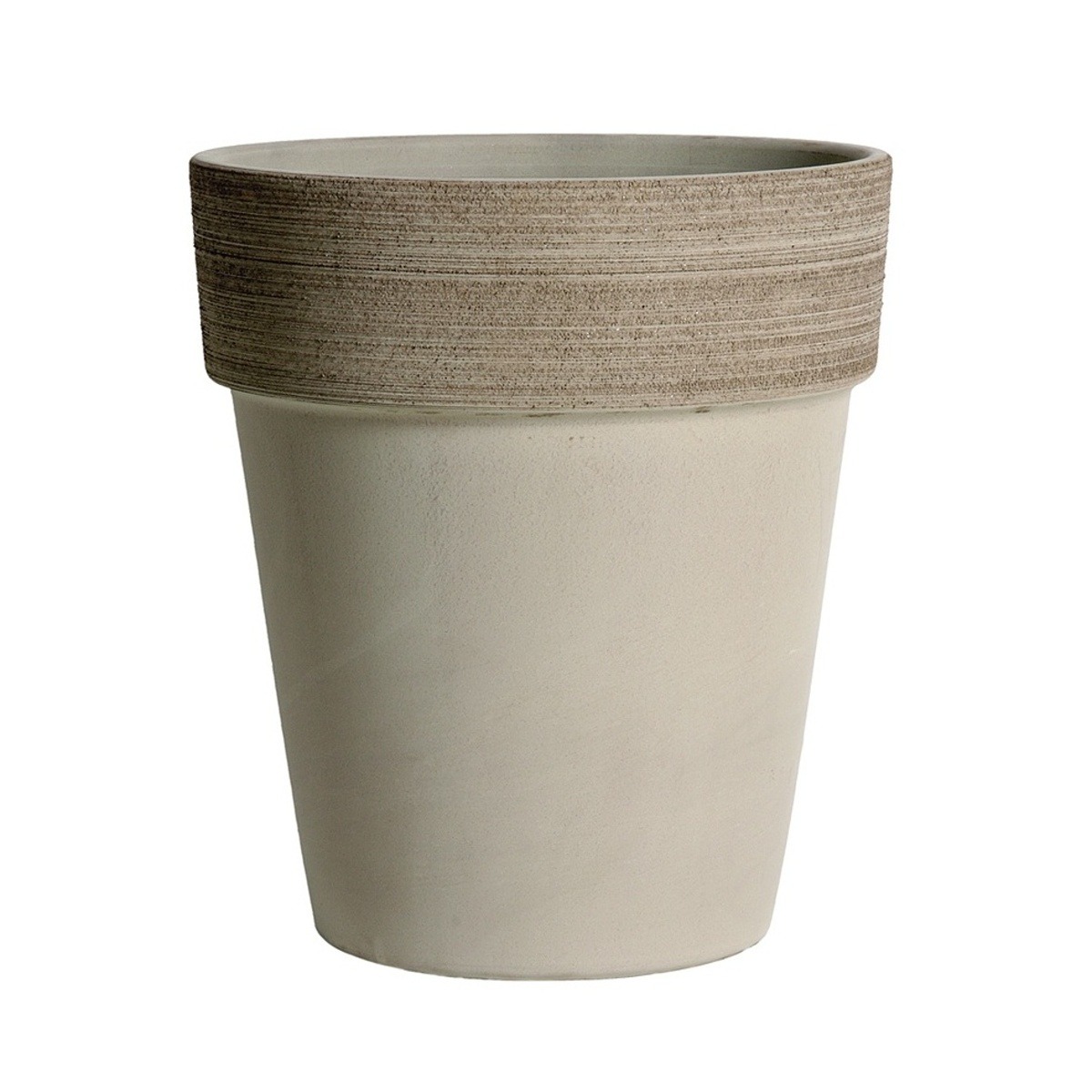 Keramické květináče - Květináč keramický Alto Vulcano Graffiato 50cm