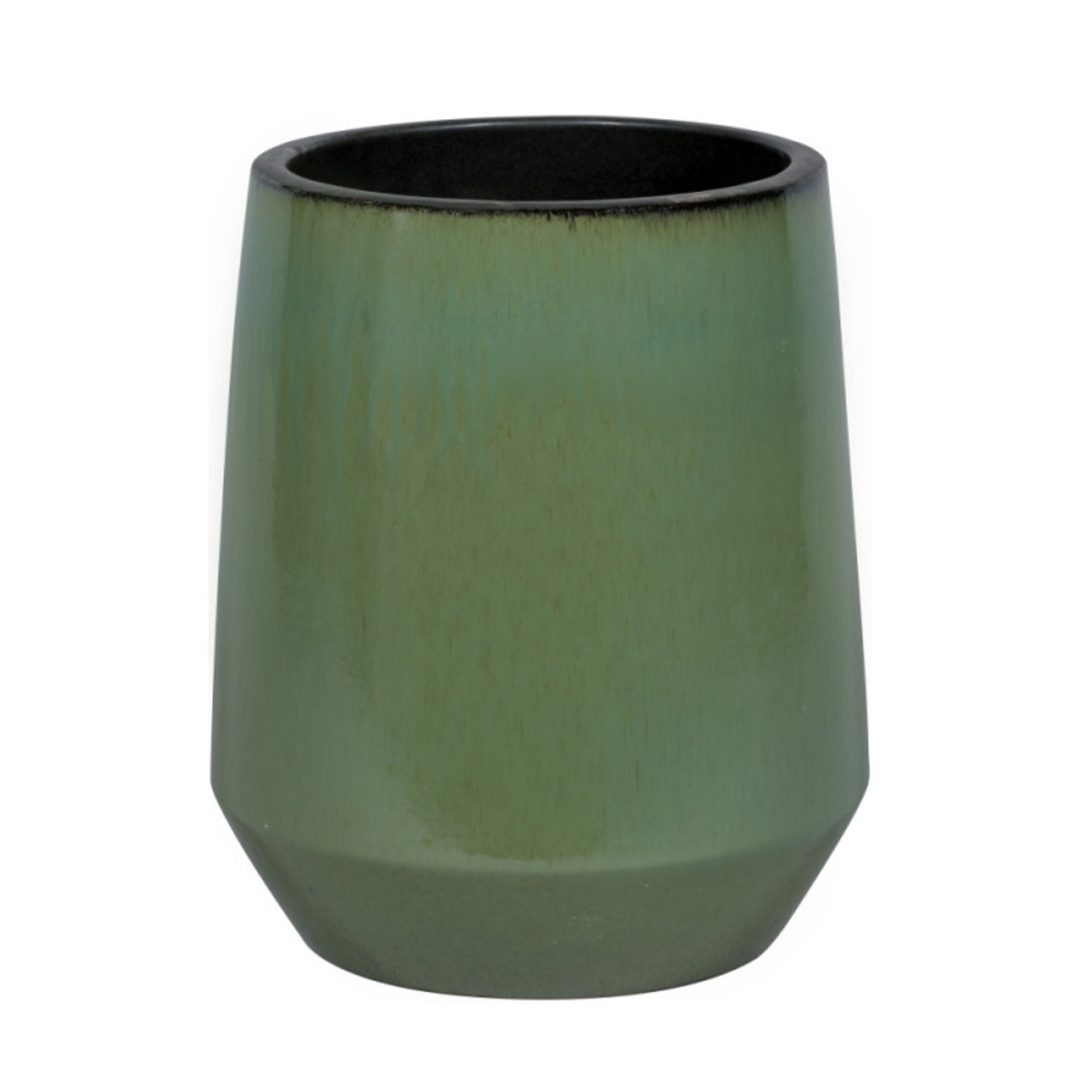 Keramické květináče - Květináč keramický  AYA 02MA glazovaný zelený 60x50cm