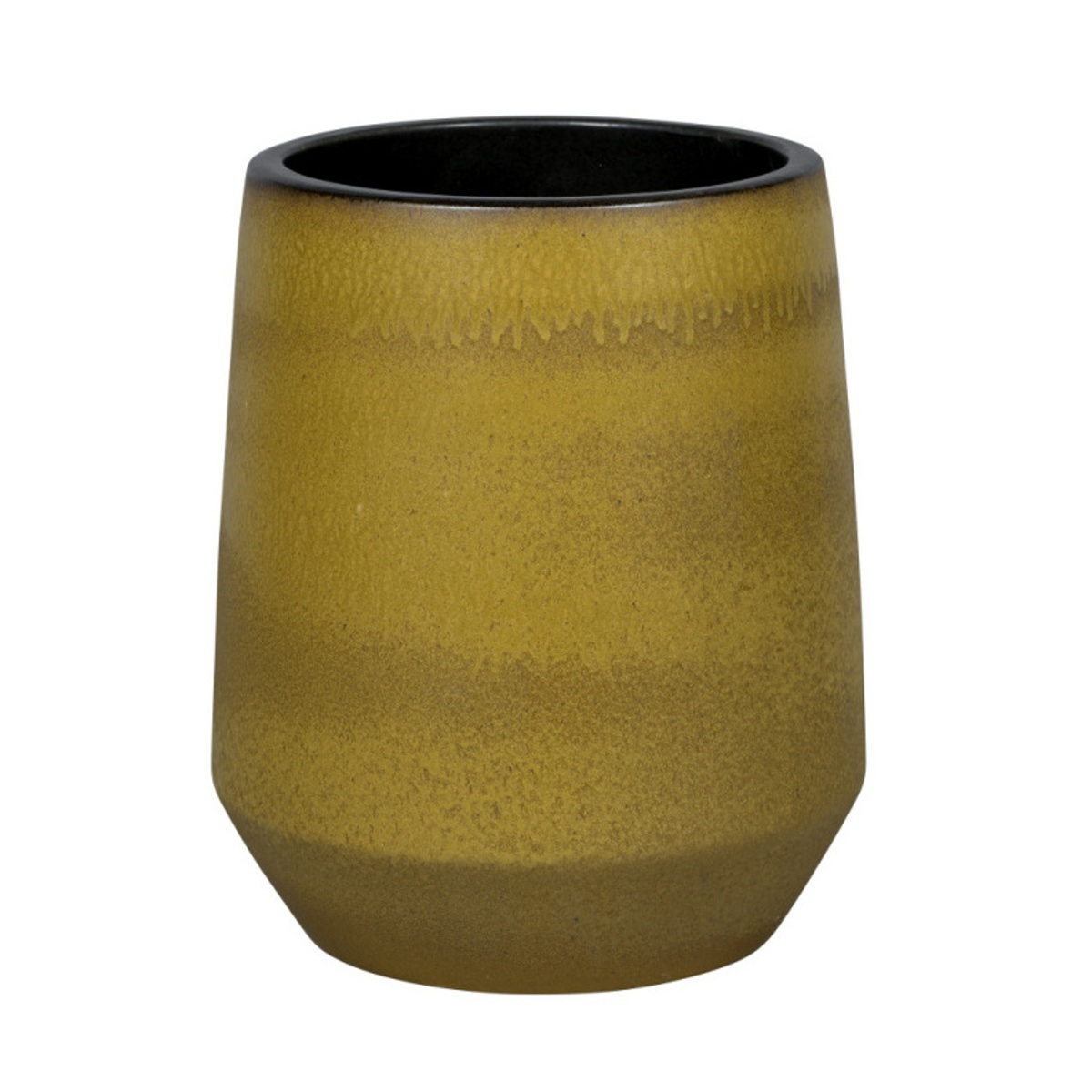 Keramické květináče - Květináč keramický  AYA 02MD glazovaný sv.hnědý 60x50cm