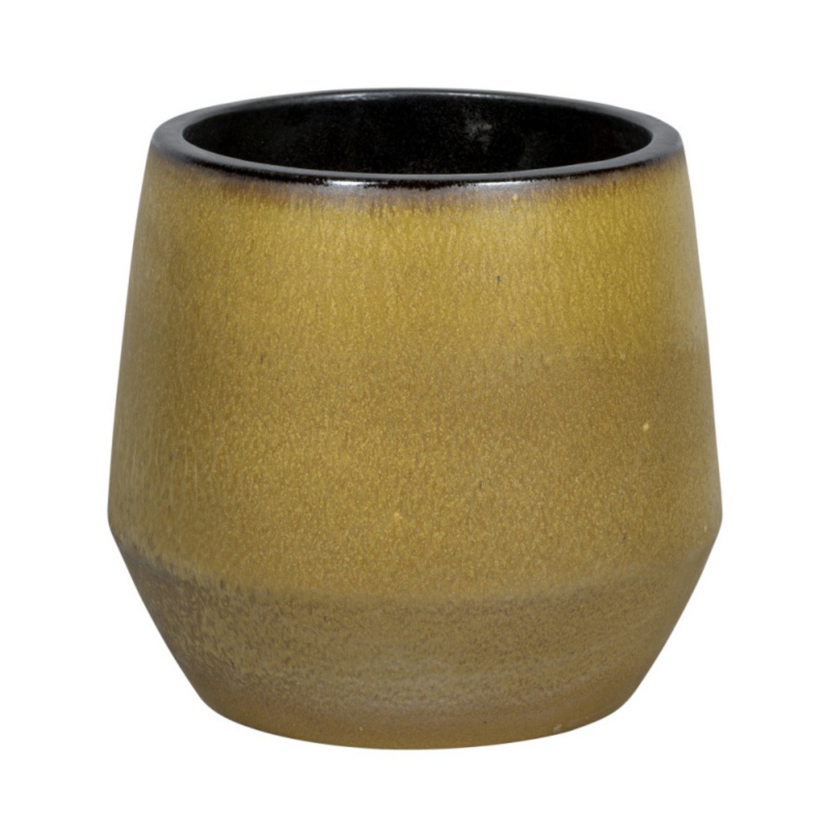 Keramické květináče - Květináč keramický  keramický AYA 01MD glazovaný sv.hnědý 23cm