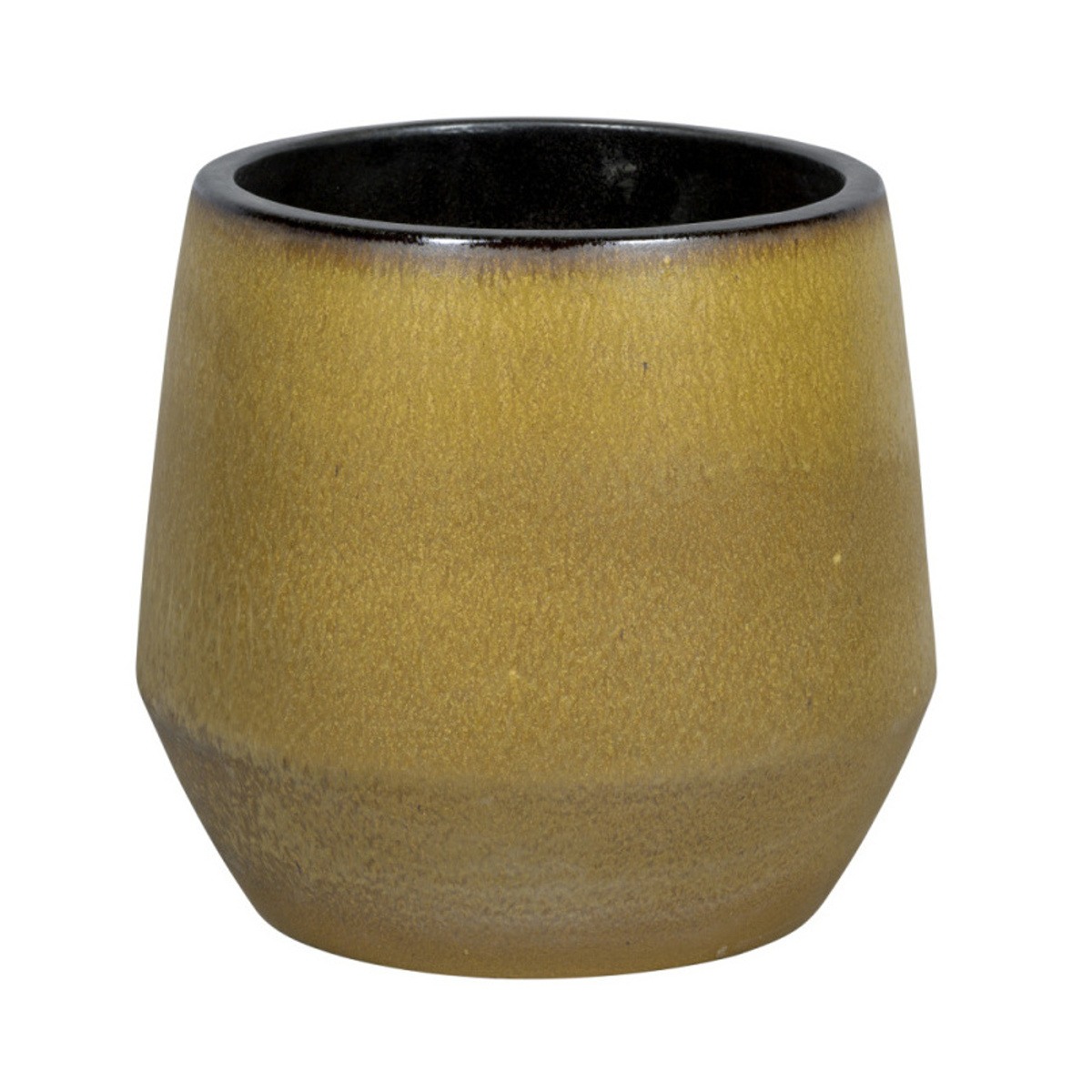 Keramické květináče - Květináč keramický  keramický AYA 01MD glazovaný sv.hnědý 37cm