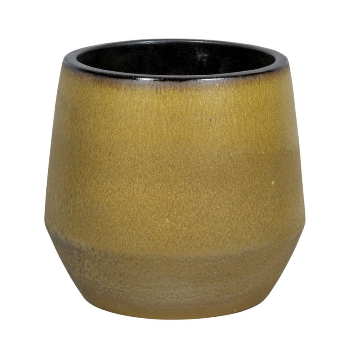 Keramické květináče - Květináč keramický  keramický AYA 01MD glazovaný sv.hnědý 50cm