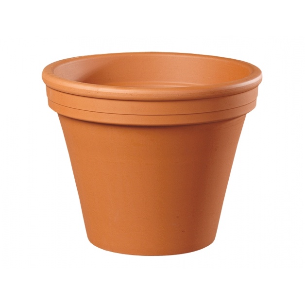 Květináče - Květináč keramický KLASIK terakotový 30cm