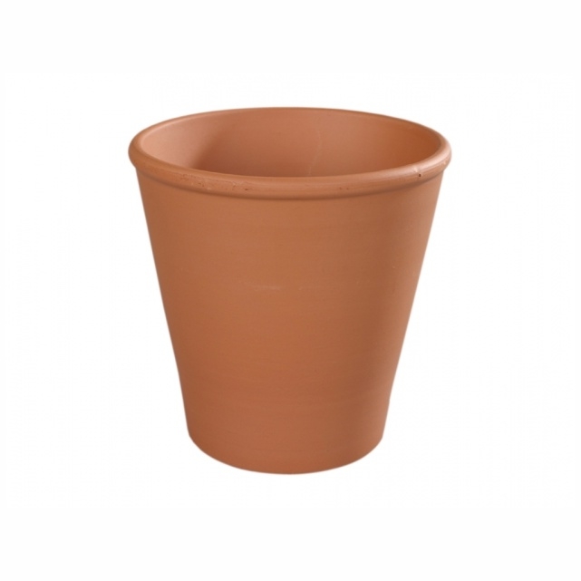 Květináče - Květináč keramický ROSA terakotový 12cm