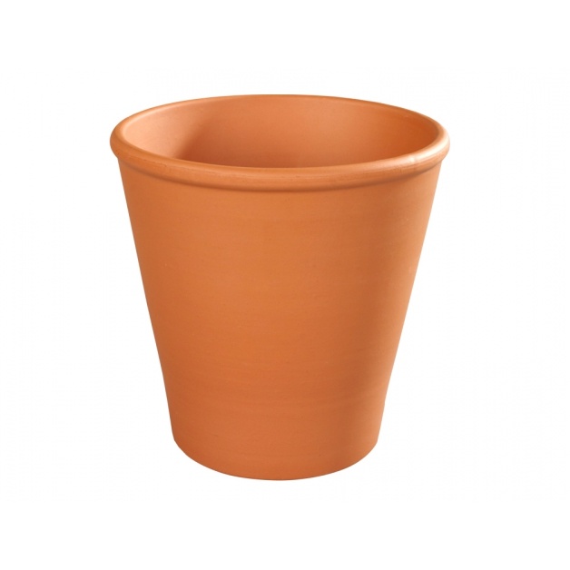 Květináče - Květináč keramický ROSA terakotový 14cm