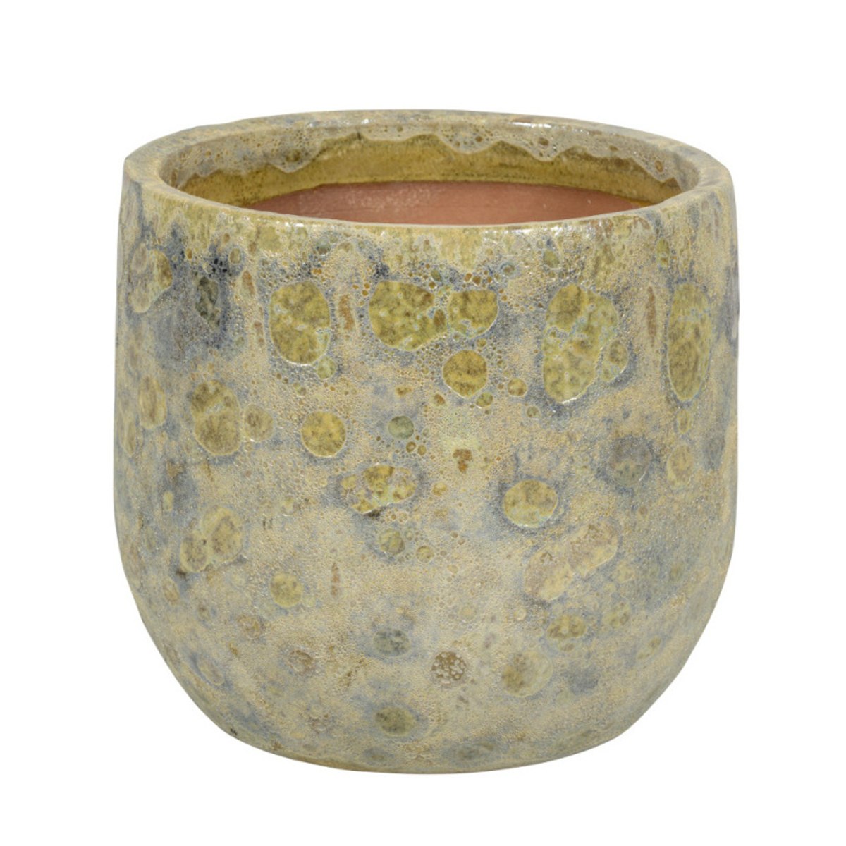 Keramické květináče - Květináč keramický  VIKAN 02BC glazovaný šampaň 29cm