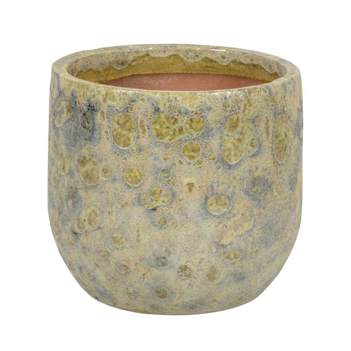 Keramické květináče - Květináč keramický  VIKAN 02BC glazovaný šampaň 36cm