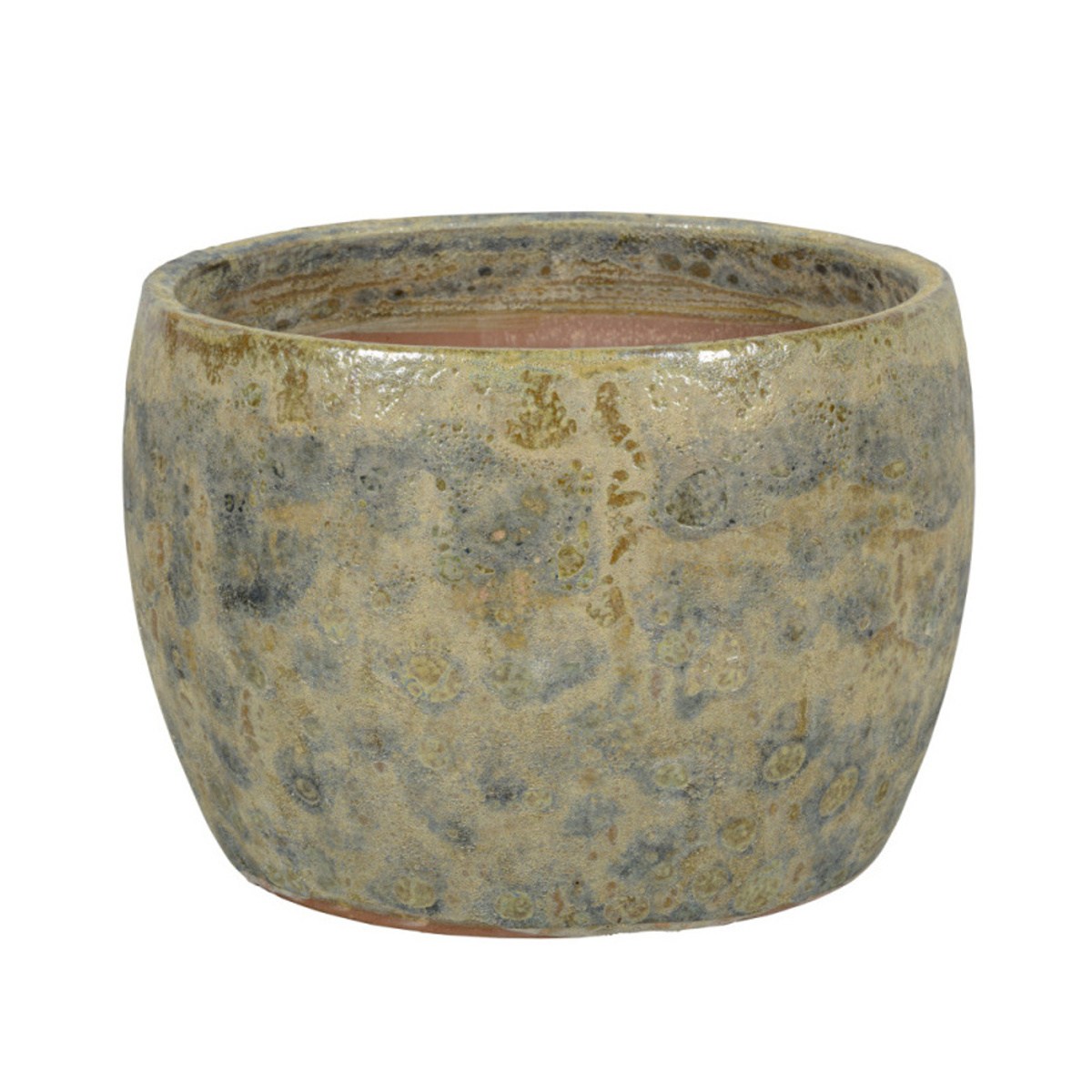 Keramické květináče - Květináč keramický  VIKAN 02BC glazovaný šampaň 38x55cm