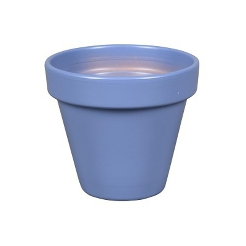 Keramické květináče - Květináč kermaický CALI 01LB glazovaný sv.modrý 30cm