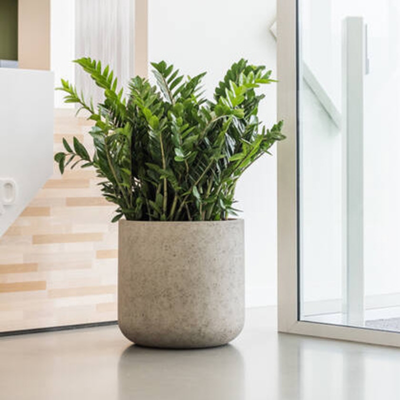 Květináč kulatý JUMBO CHARLIE XXS ficonstone sv.béžový 53cm-0