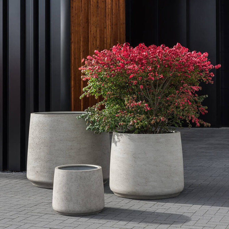 Květináč kulatý JUMBO PATT XS ficonstone sv.béžový 73cm-0