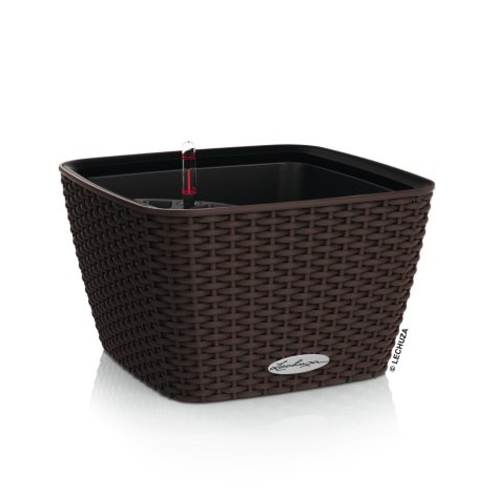 Květináče - Květináč Lechuza BACINO Cottage mokka set 30x30cm