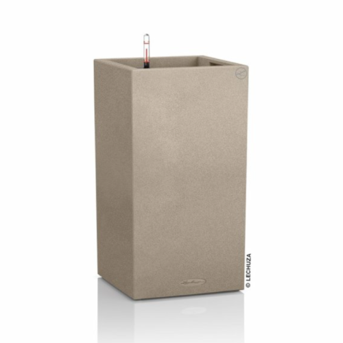 Květináče - Květináč Lechuza CANTO Stone pískový set 76x40cm