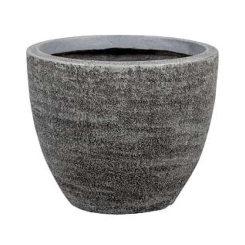 Kompozitní květináče - Květináč LOGAN 04E fiberclay šedý 55cm